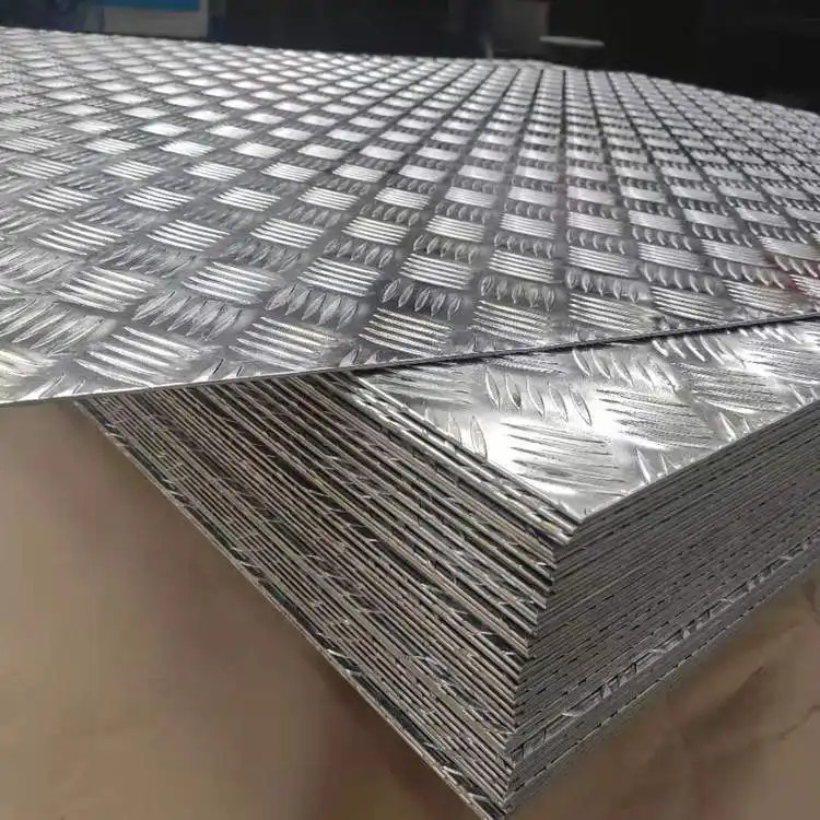 5000 Series 4mm Aluminum Diamond Checkered Plate Aluminum Alloy Tread Plate
