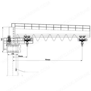 Quality Electric Cantilever Crane wholesale