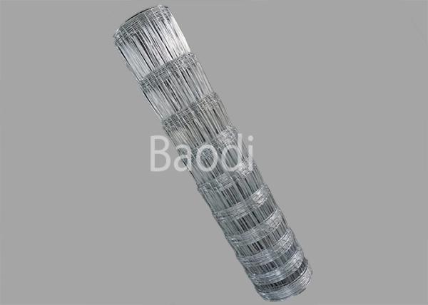 Cheap Hot Dipped Galvanized Hinge Joint Woven Field Fence Rectangular Grid for sale
