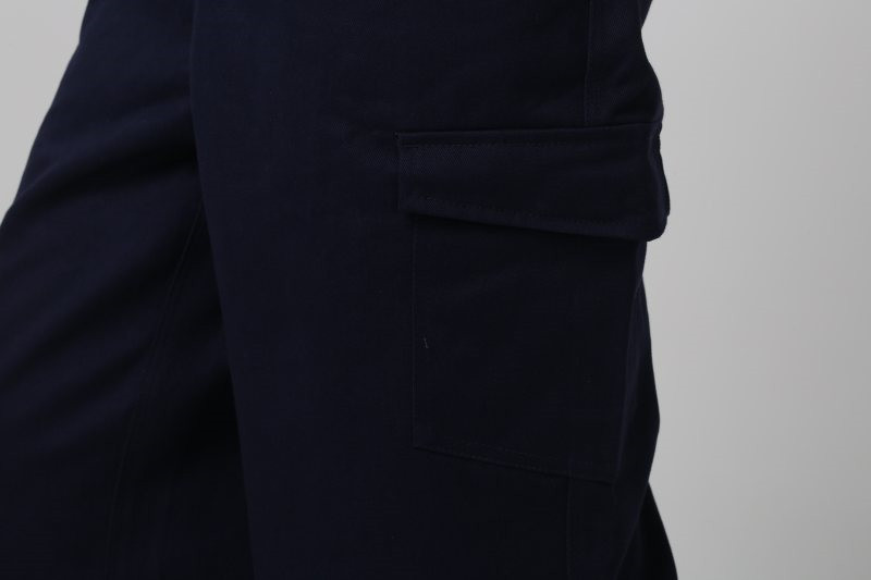 2 Way Brass Zipper Fire Retardant Workwear , 350gsm Flame Proof Overalls