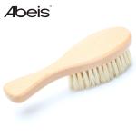 Natural Super Soft Baby Brush Boar Bristle Wooden Handle Baby Bath Brush
