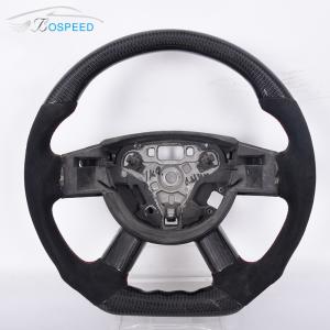 Quality 350mm Alcantara Ford Carbon Fiber Steering Wheel Black Racing OEM wholesale
