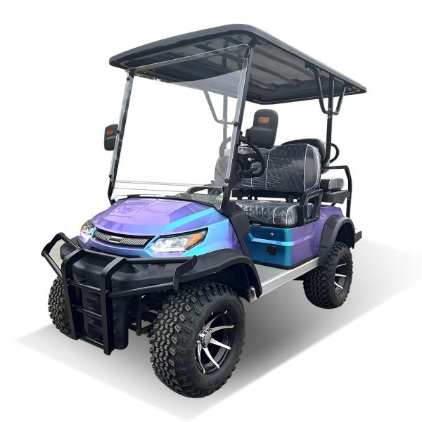 Fashion Meets Performance Colorful Golf Cart Blending Stunning Aesthetics With