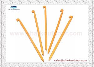 Quality Aluminum Outdoor Square Camping Equipment Tent Nail Tent Peg Ground Nail Tent Building Stake wholesale