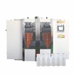 6 Cavity Mini Blow Moulding Machine 2 Station Milk Bottle Blowing Machine