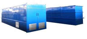 Quality Containerized Compact Mbr Small Industrial Package Packaged Wastewater Treatment Plant Municipal Sewage Treatment Equipment wholesale