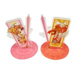 Customized Acrylic display board/advertising display board with Anime figure