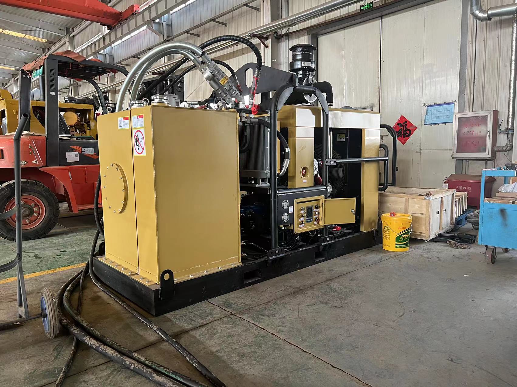 Metal Stainless Steel and Carbon Steel Cutting 133kW Cold Pipeline Beveling Machine