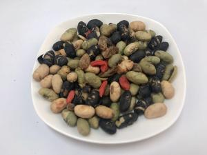 Quality Roasted Bean Healthy Snack Mix , Dried Fruits Salty Snack Mix With Almonds wholesale