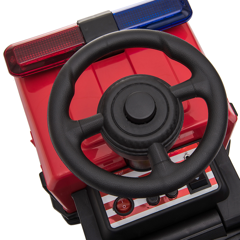 Hot 6V Children Ride On Battery Operated Sliding Fire Truck Lightweight and Affordable