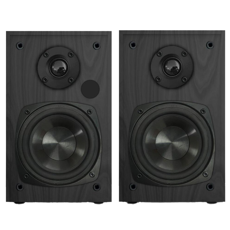 Powered Bookshelf Speakers With Amplifier For Turntable TV PC Bluetooth 5 RCA And Aux