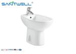 Hotel Bathroom Equipment Floor Mounted Bidet , Women Toilet Self Cleaning