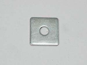 Quality Hot Dip Galvanized Square Plate Washers , Precision Flat Ring Gasket 4.8 8.8 Grade wholesale
