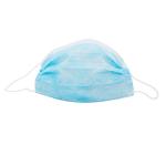 Sterile Disposable Non Woven Face Mask 17.5×9.5cm With Adaptable Nose Bar