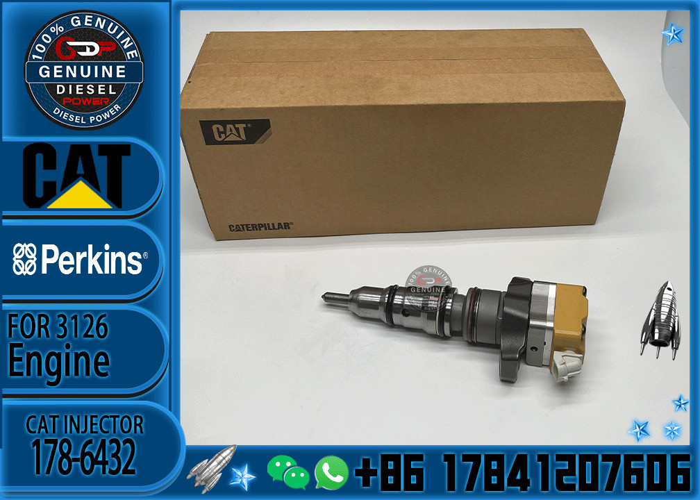 Common rail injector fuel injector 178-6432 10R-9348 188-1320 10R-9237 for 3216 Excavator 3126E 3126B