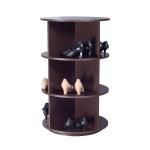 Brown Wooden NC Painting 96.5cm Revolving Closet System