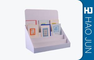 Quality Full Printed Cardboard Counter Display Boxes Plat Packed For Gift Card wholesale