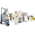 Fully Auto Waste Single Bifacial Glass Panel Recycling Line 100% Recycling
