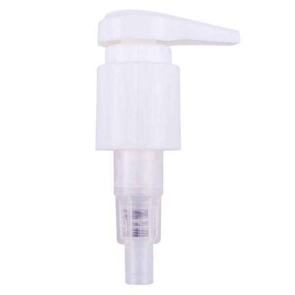 White Ribbed Lotion Dispenser Pump Replacement 28 415 33 410 Non Spill Color