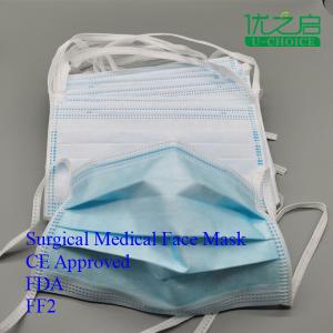Quality Elastic Earloop Medical Care Mask Anti Bacterial Easy Carrying Durable wholesale