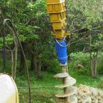 40 Rpm Excavator Boom Arm Rotary Drilling Rig Pile Driving Equipment 13 Ton