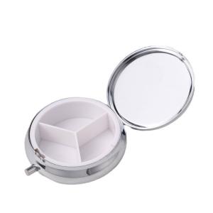 Quality Round Sublimation Pill Box With Aluminum Insert For Sublimation Printing wholesale