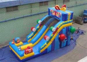 Quality Happy Birthday Gift Inflatable Water Slide with Silk - screen Printing wholesale