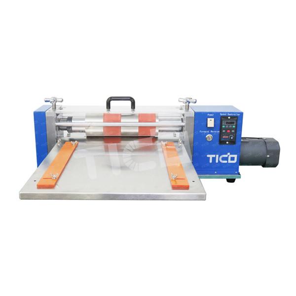 Desktop Cylindrical Cell Lab Equipment AC110V Semi Auto Electrode Slitting