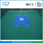 Blue Knee Arthroscopy Drape Extremity Drape OEM Sterile Drape
