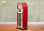Music Box Storage Cabinet Wooden CD Racks Antique Wood Box Decorative Storage