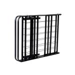 Home Furniture Stainless Metal Frame Low Platform Bed with Storage and Foldable