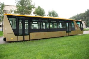 Quality Ramp Bus Cummins Engine 2700mm Height More Durable Design wholesale