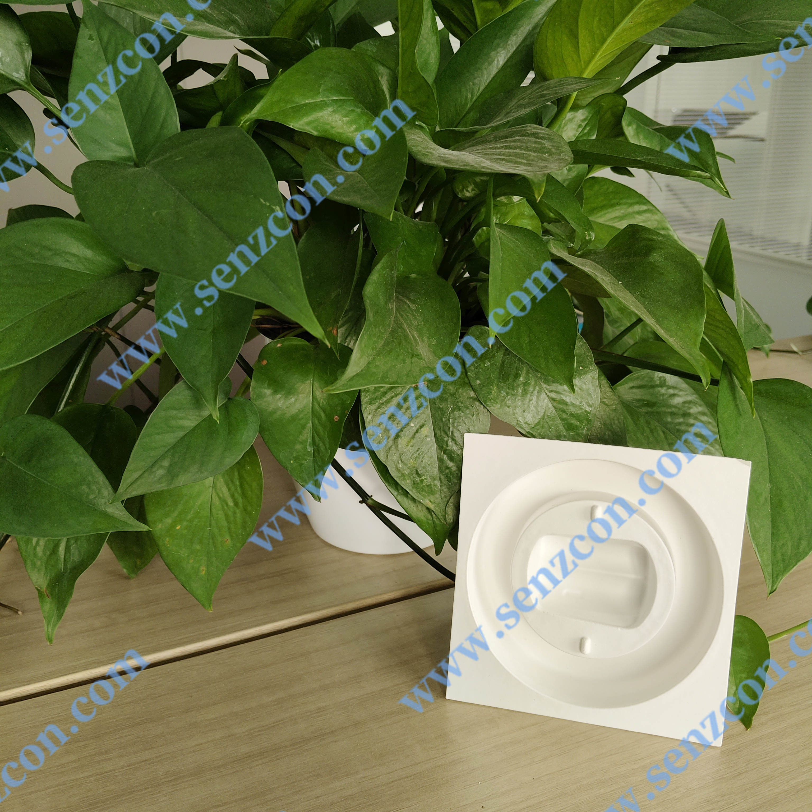 Direct supply from the factory. Pulp molding packaging for high-end smart speakers with an embedded base to prevent shaking. It is environmentally