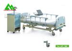 Three Wave Lifting Medical Hospital Bed Equipment With Wheel Multifunction