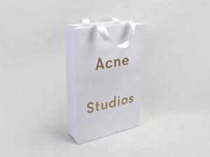 Quality Luxury Dyed Paper Garment Shopping Bags Letter Print Paper Bag wholesale