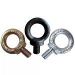 M20 M24 Metal Bolts Yellow White Black Zinc Electrophoresis Lifting Eye Bolt