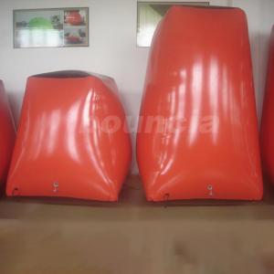 Quality Red Paintball Field Equipment Inflatable Paintball Bunker wholesale