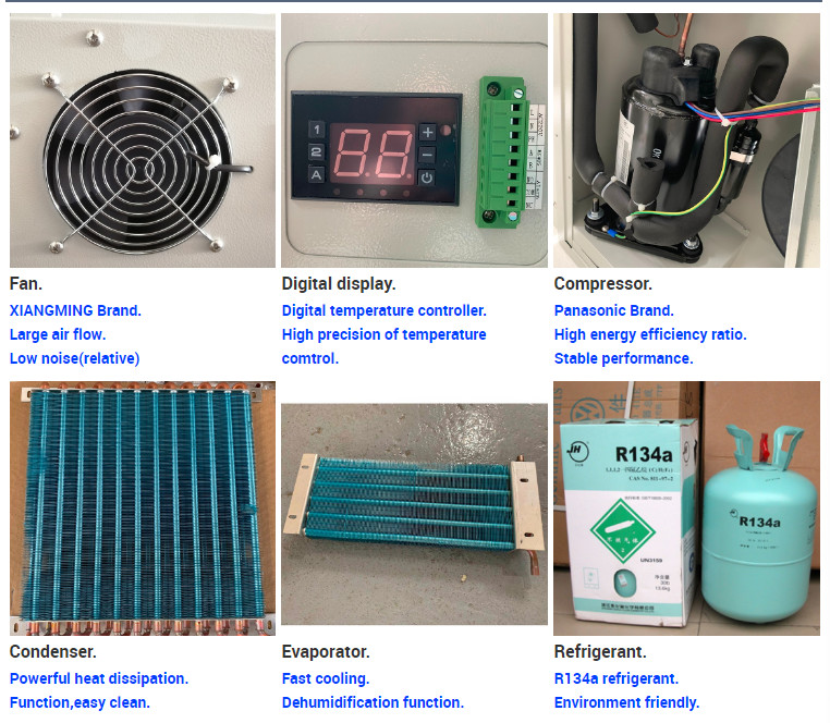AC 3KW Control Cabinet Air Conditioner For Outdoor Telecom Base Station