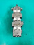 705-41-08180 PC07 Excavator Gear Pump SBR10+10+6+2.5 Silver Color