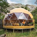 Luxury Outdoor Glamping Hotel Living Tent For Different Tourist Resorts