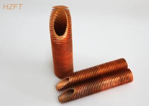 Quality Water Boilers Or Solar Systems Copper Finned Tube Flexible Energy Saving wholesale