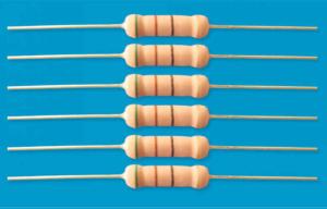 China High Precision 1M Ohm 3W E24 Resistor Carbon Film , High Power Resistors on sale