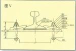 Crane Rail Fasten Climp,suit Steel Rail P50,A75,A80,A100,A120,QU80,QU100