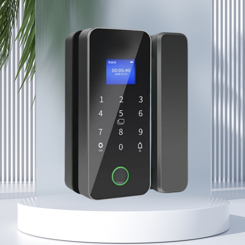 Waterproof Digital Electronic Smart Sliding Glass Door Lock Digital Sided