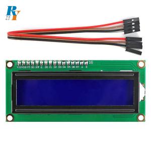 China Character Stn1602 16X2 COB LCD Display Module 80X36mm Outline on sale