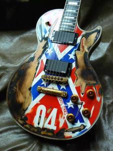 Quality Custom LP Electric Guitar One Piece Body Neck RebelAged Guitar wholesale