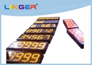 Quality 88888 Led Fuel Price Signs , Electronic Gas Price Signs For Service Station wholesale
