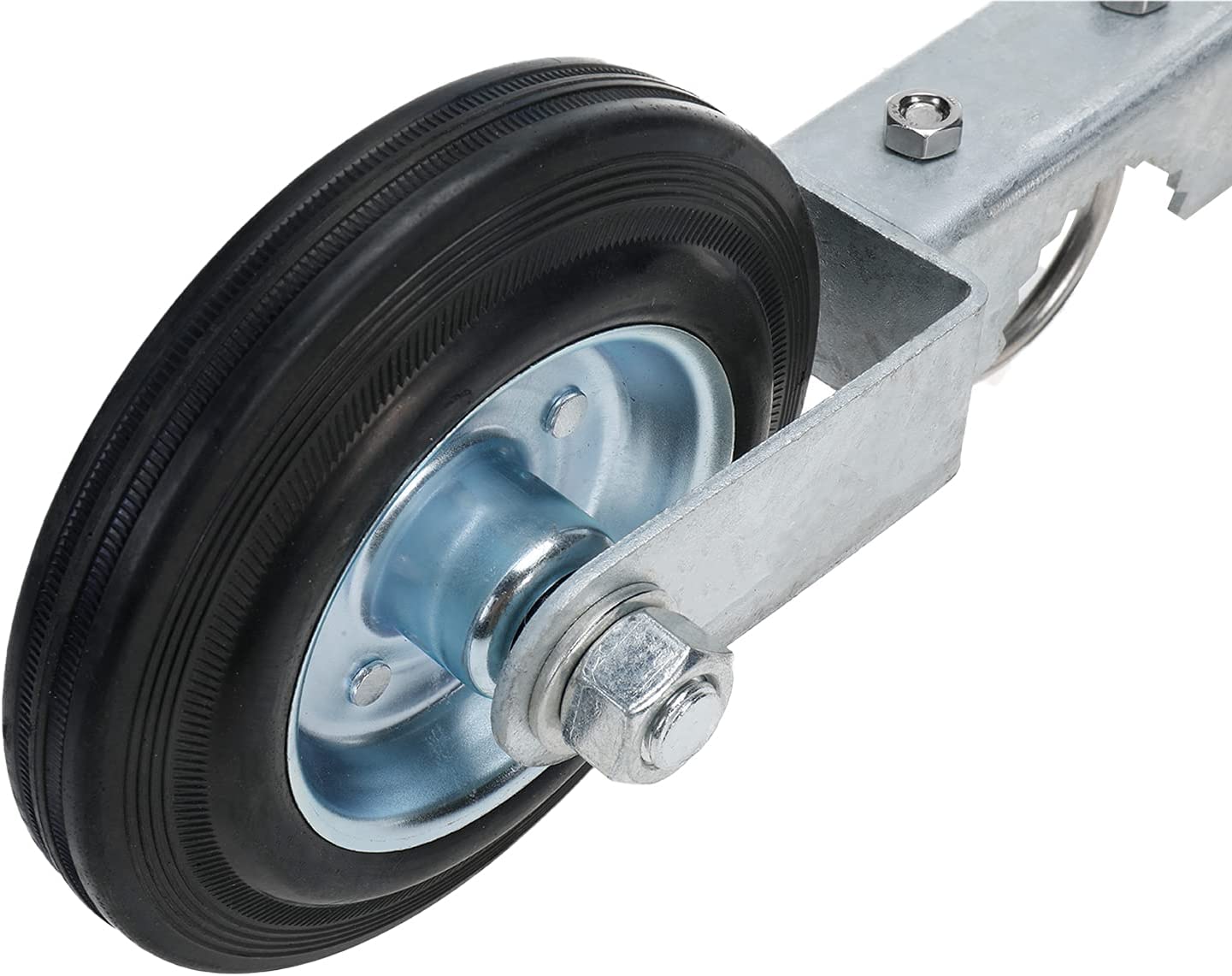 Iron Farm Gate Caster Wheel for 6 Inch Under Mount Farm Gate in Outdoors and Garden