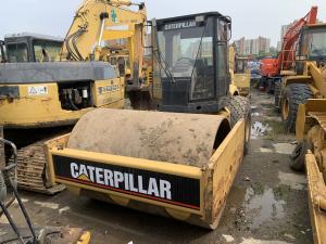 Quality Used Caterpillar CS-583D Single Drum Road Roller 6.6L Displacement wholesale