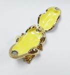 Animal trinket jewelry box Frog diamond decoration trinket jewelry box metal